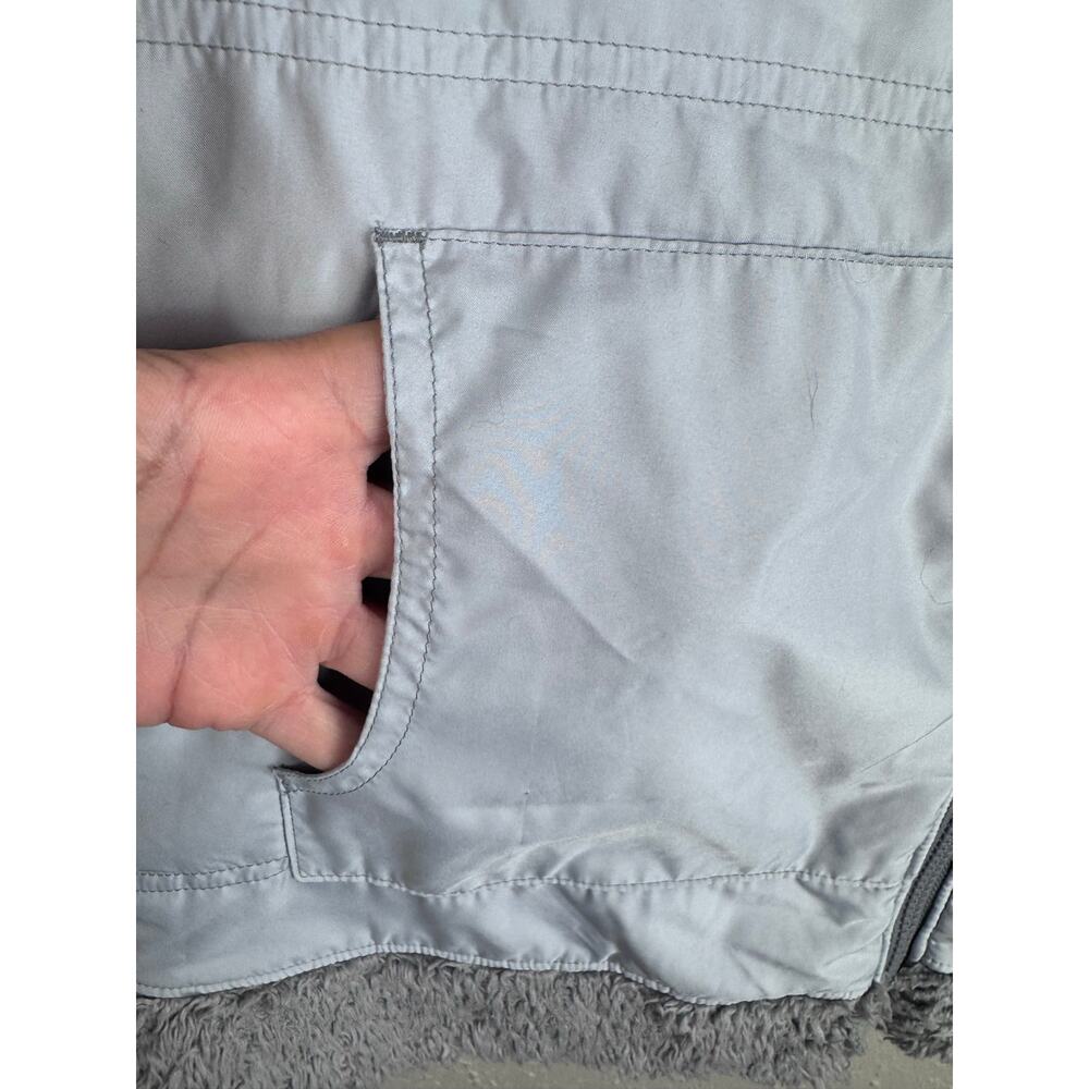 Patagonia Los Gatos Hooded Reversible Grey Vest Womens Size Large - Picture 3 of 8